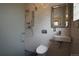 Clean bathroom with white subway tiles and updated fixtures at 3610 N Clay St, Denver, CO 80211