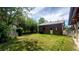 Large backyard with brick shed and green space at 7820 Mccella Ct, Westminster, CO 80030