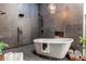 Spa-like bathroom with soaking tub and walk-in shower at 11922 W 77Th Dr, Arvada, CO 80005