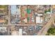 Aerial view of property and surrounding area at 4860 Pearl St, Denver, CO 80216