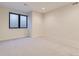Spacious basement bedroom with neutral carpet and large window at 9737 Majestic Oak Dr, Parker, CO 80134