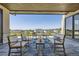 Covered patio offering scenic neighborhood views at 9737 Majestic Oak Dr, Parker, CO 80134