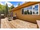 Spacious deck with mountain views at 8 Yuma Trl, Evergreen, CO 80439