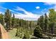 Scenic mountain view from property at 8 Yuma Trl, Evergreen, CO 80439