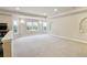 Finished basement with ample space and large windows at 7379 S Ukraine St, Aurora, CO 80016