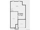 Basement floor plan showing unfinished and unexcavated spaces at 16514 W 93Rd Way, Arvada, CO 80007
