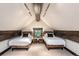 Upstairs bedroom with two twin beds at 1003 Boreas Pass Rd, Breckenridge, CO 80424