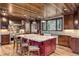 Open kitchen boasting granite countertops and modern appliances at 1003 Boreas Pass Rd, Breckenridge, CO 80424