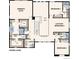 Upper level floor plan featuring owner's suite, three bedrooms, laundry, and two bathrooms at 1785 Marlowe E Cir, Erie, CO 80516