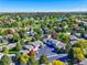 Aerial of neighborhood with golf course nearby at 11575 Decatur St # B, Westminster, CO 80234