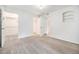 Bedroom with carpet, double closets and built-in shelves at 1646 S Deframe St # A1, Lakewood, CO 80228