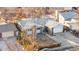 House with driveway and landscaping from above at 1151 S Nome St, Aurora, CO 80012