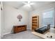 Bedroom with wood shelving and a piano at 1170 Mcmurdo Cir, Castle Rock, CO 80108