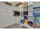 Walk-in closet with shelving and plenty of storage space at 3188 S County Road 137, Bennett, CO 80102