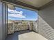 Private balcony offering mountain and neighborhood views at 3534 Running Deer Dr, Castle Rock, CO 80109