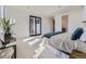 Bedroom with private balcony access and mountain views at 3534 Running Deer Dr, Castle Rock, CO 80109