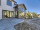 Home exterior showcasing a patio and modern design at 3534 Running Deer Dr, Castle Rock, CO 80109