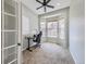 Bright home office featuring a bay window and built-in desk at 10117 Waco St, Commerce City, CO 80022