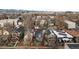 House aerial view showing the property and surrounding area at 2731 California St, Denver, CO 80205