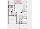 First-floor plan showcasing the primary suite, kitchen, dining area, and additional rooms at 16655 W 93Rd Pl, Arvada, CO 80007