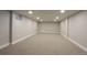 Finished basement with carpet and recessed lighting at 3430 N Williams St, Denver, CO 80205