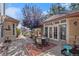 Relaxing patio with seating area and outdoor rug at 30176 E 166Th Ave, Brighton, CO 80603