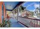 Front porch with rocking chair and mountain view at 209 10Th Ave, Idaho Springs, CO 80452