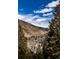 Aerial view of a picturesque mountain town surrounded by trees at 1300 Main St, Georgetown, CO 80444