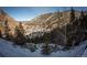 Overlooking a charming mountain town nestled in a valley at 1300 Main St, Georgetown, CO 80444