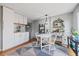 Bright dining area with a table for two and built in shelving at 534 S Xenon Ct, Lakewood, CO 80228