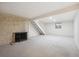 Finished basement with fireplace and plenty of space at 1289 S Monaco Pkwy, Denver, CO 80224