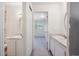 Clean bathroom with double vanity and toilet at 1289 S Monaco Pkwy, Denver, CO 80224