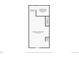 Basement floor plan with finished area, wet bar, and laundry at 1289 S Monaco Pkwy, Denver, CO 80224