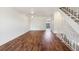 Spacious living area with hardwood floors and an open floor plan at 1289 S Monaco Pkwy, Denver, CO 80224