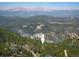 Property overview with distant mountain views at 80 Outlook Dr, Golden, CO 80403