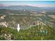 Aerial view of property, showcasing location and surrounding mountain views at 80 Outlook Dr, Golden, CO 80403