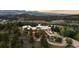 Modern home nestled in the mountains with stunning sunset views at 30786 Snowbird Ln, Evergreen, CO 80439