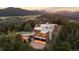 Luxury home with mountain views and private drive at 30786 Snowbird Ln, Evergreen, CO 80439