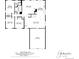 Two-story home floor plan with 3 bedrooms and 2 bathrooms at 3955 S Uinta St, Denver, CO 80237