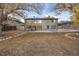 Large backyard with patio and detached shed at 3955 S Uinta St, Denver, CO 80237