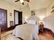 Cozy bedroom with hardwood floors and period details at 3611-3615 Osage St, Denver, CO 80211
