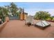 Private rooftop access with city views and a skylight at 3611-3615 Osage St, Denver, CO 80211