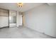 Bedroom with mirrored closet and carpet at 800 N Washington St # 1010, Denver, CO 80203