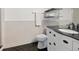 Bathroom with white subway tile and a walk-in shower at 3231 E 103Rd Pl # 308, Thornton, CO 80229