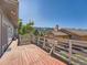 Wooden deck overlooking mountain views at 6926 Old Ranch Trl, Littleton, CO 80125