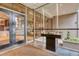 Modern building entrance with glass doors and keyless entry at 2 Adams St # 1204, Denver, CO 80206