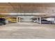 Underground parking garage with ample space for residents' vehicles at 2 Adams St # 1204, Denver, CO 80206