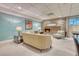 Cozy lounge with fireplace and comfortable seating at 2 Adams St # 1204, Denver, CO 80206