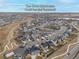 Aerial view of house, community, and clubhouse at 12897 Creekwood St, Firestone, CO 80504