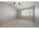 Bright bedroom featuring vaulted ceilings and carpet at 930 Button Rock Dr # J59, Longmont, CO 80504